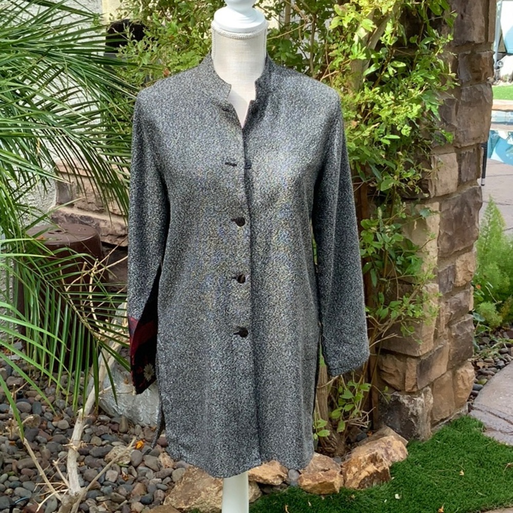 Chico’s Design Unique Button up coat - Picture 11 of 15